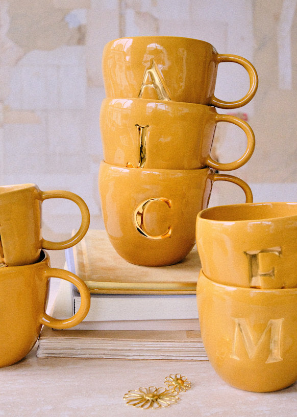 Sézane Maison - Mug Appolline Ocre 