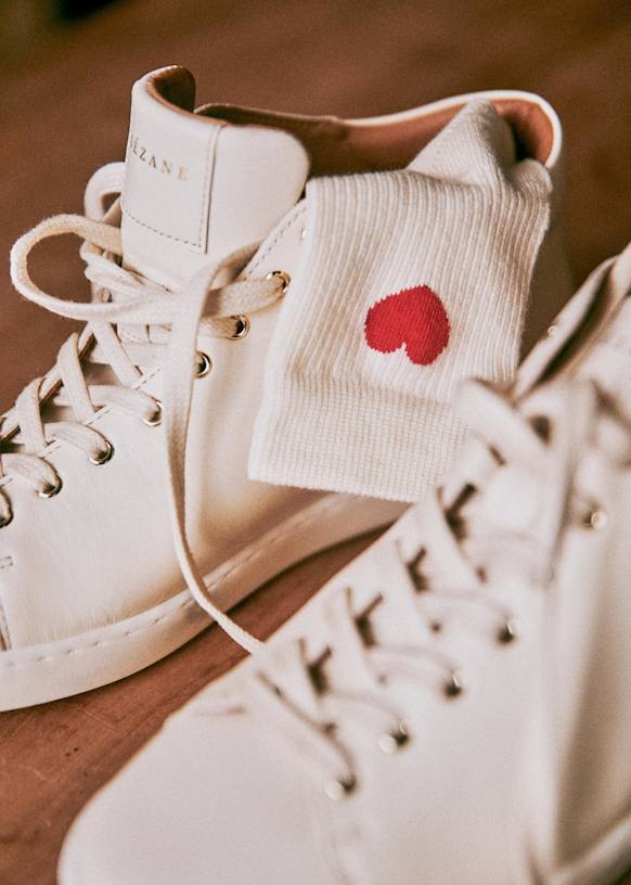 Chaussettes à cœur 