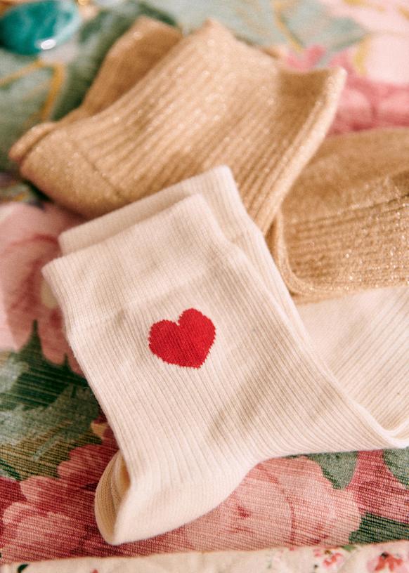 Chaussettes à cœur 