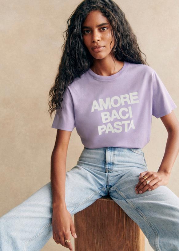 Amore Baci Pasta T-Shirt