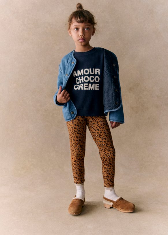 Amour Choco Crème Sweat-Shirt