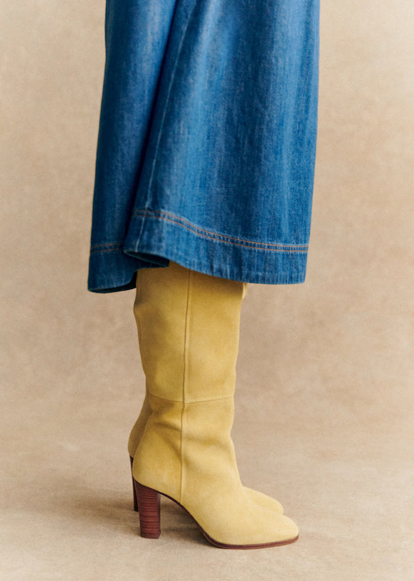 Anaelle Thigh High Boots