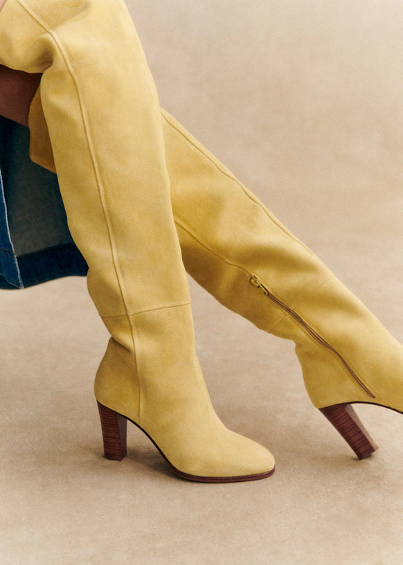 Anaelle Thigh High Boots