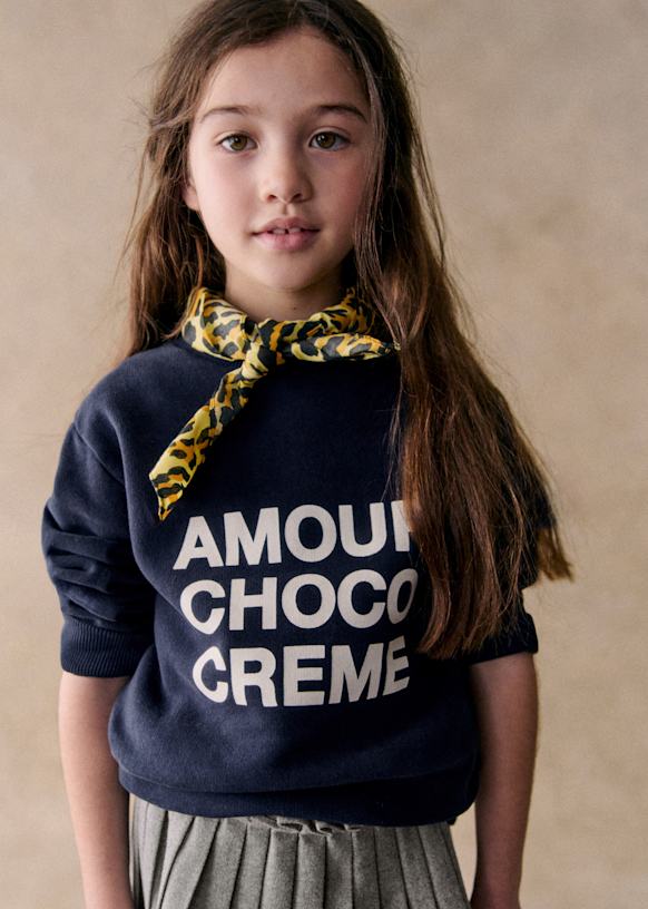 Amour Choco Crème Sweat-Shirt