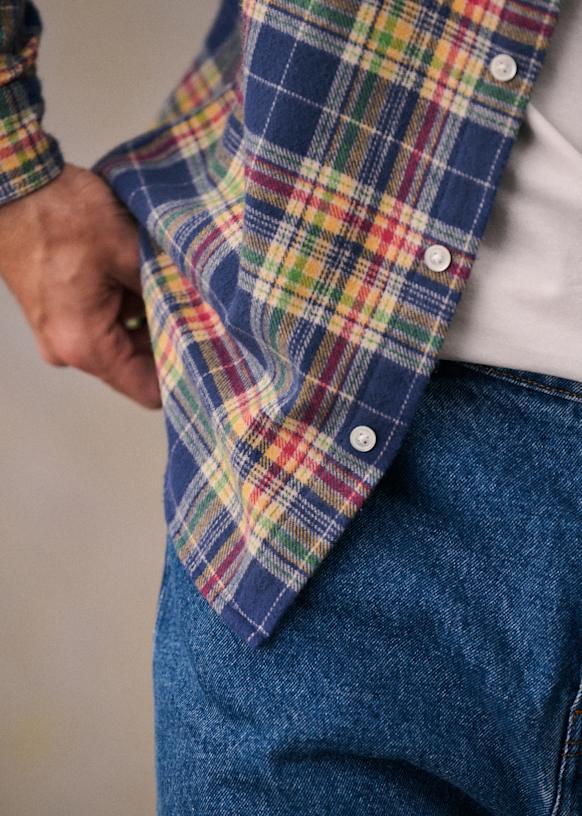 Chemise à carreaux en flanelle Charlie