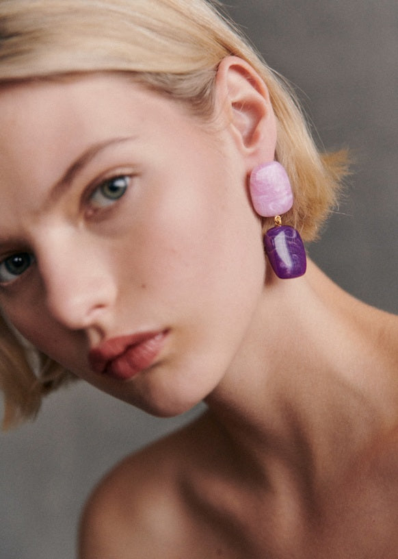 Boucles d'oreilles Amandine