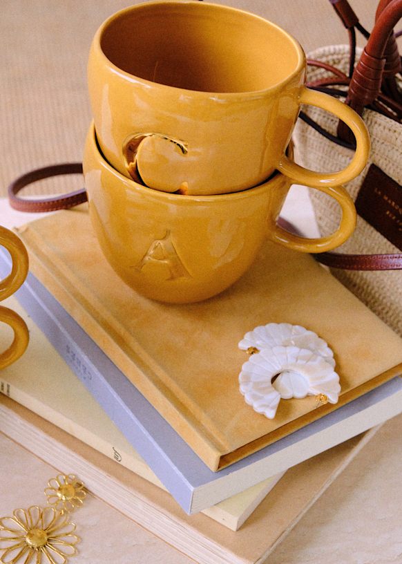 Sézane Maison - Mug Appolline Ocre 
