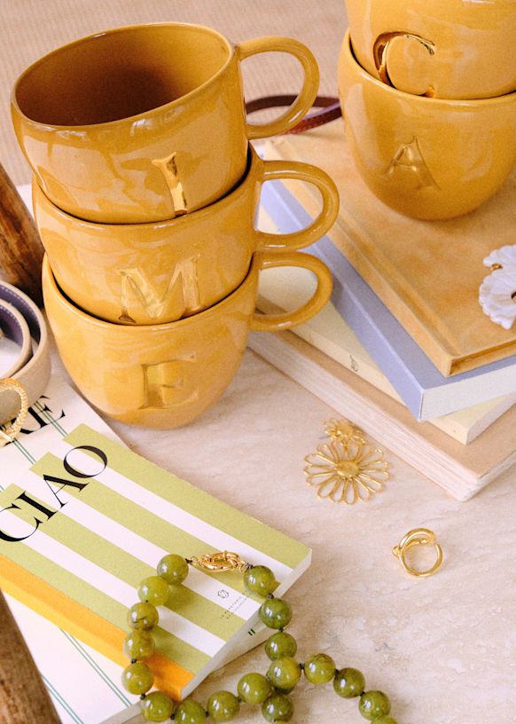 Sézane Maison - Mug Appolline Ocre 