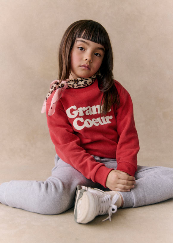 Grand coeur Sweat-Shirt