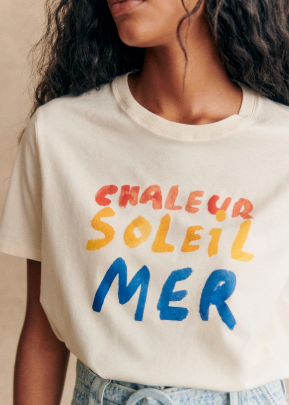 Chaleur Soleil Mer T-Shirt - Sézane x G.KERO