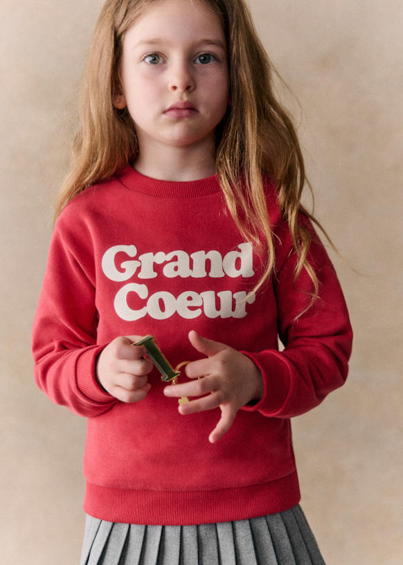 Grand coeur Sweat-Shirt