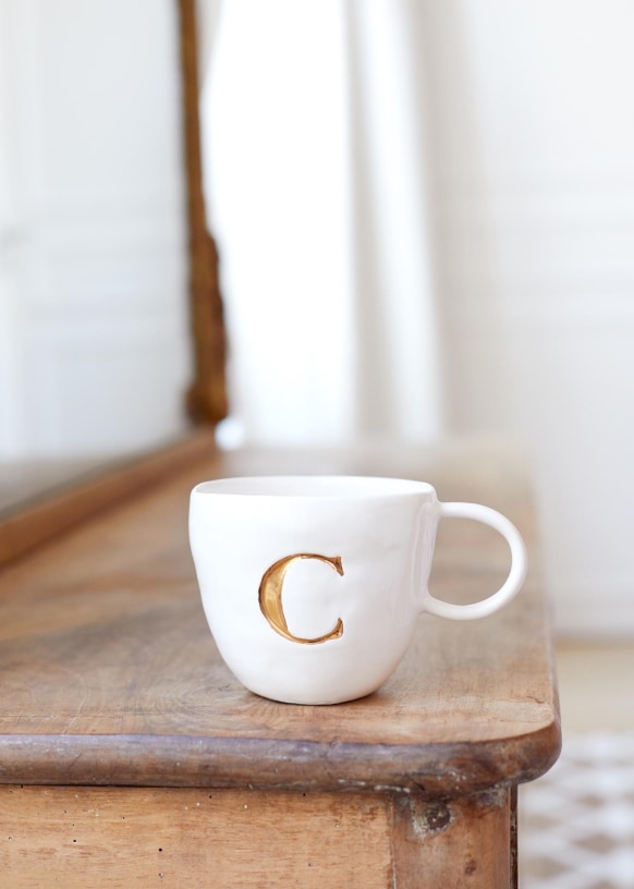 Sézane Maison - Mug Appolline Écru 