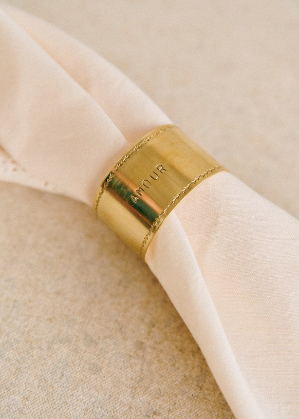 Sézane x Les Trésors de Lizon - Amour Napkin Ring