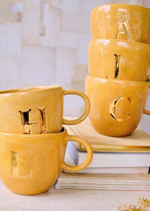 Sézane Maison - Mug Appolline Ocre 