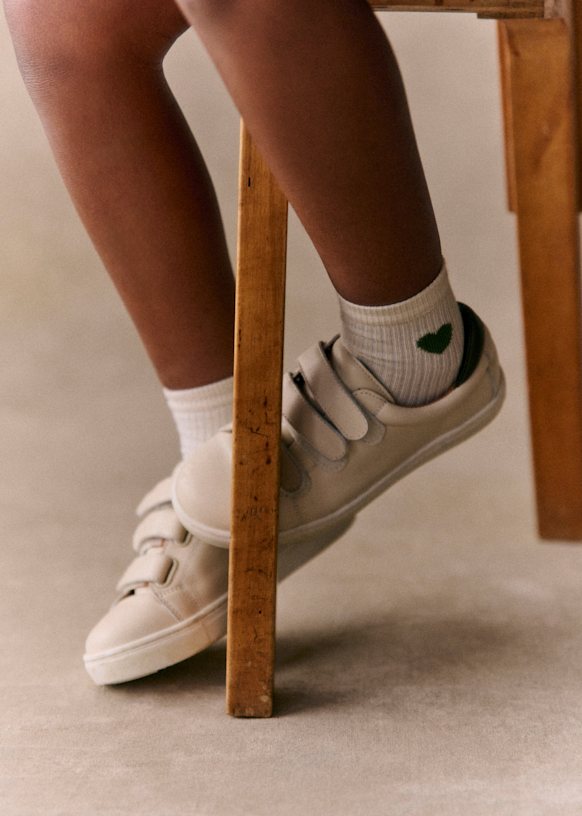 Set of 2 heart socks