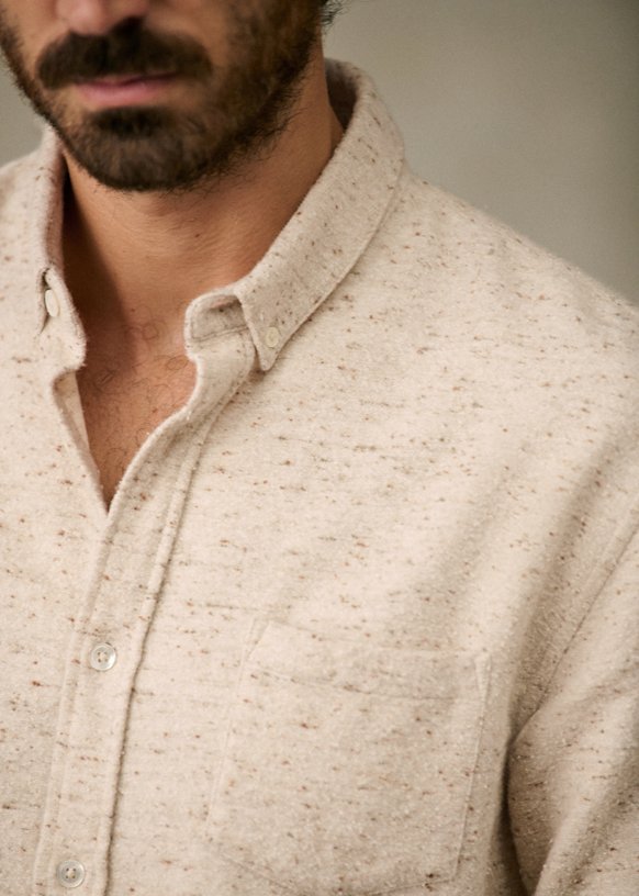 Mottled Flannel Charlie Shirt