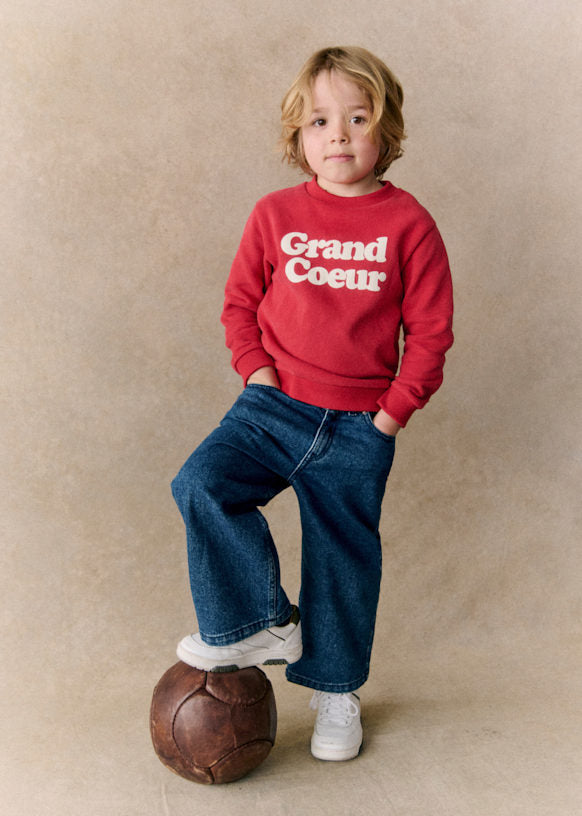 Grand coeur Sweat-Shirt