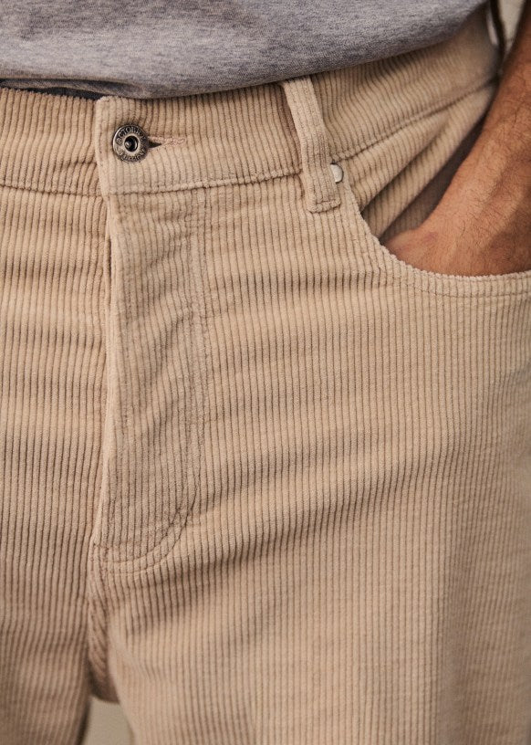 Pantalon Albano en velours côtelé