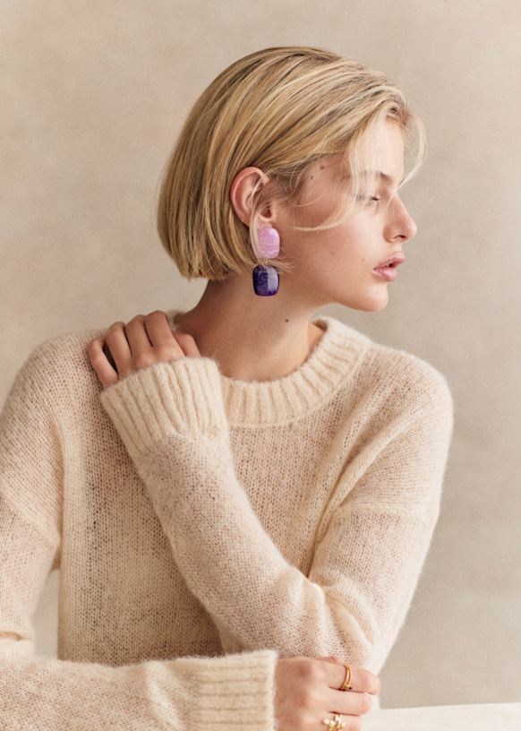 Boucles d'oreilles Amandine