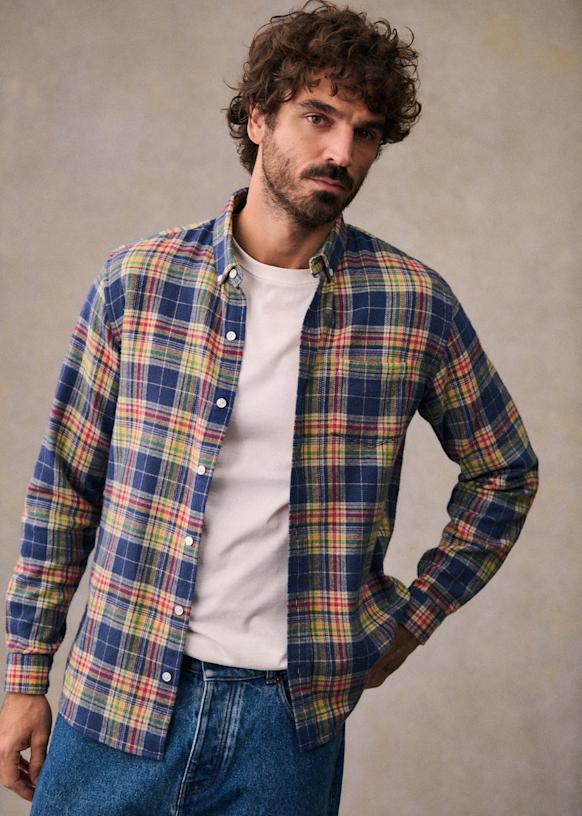 Chemise à carreaux en flanelle Charlie
