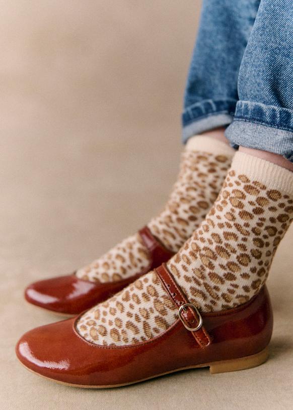 Set of 2 Leopard socks